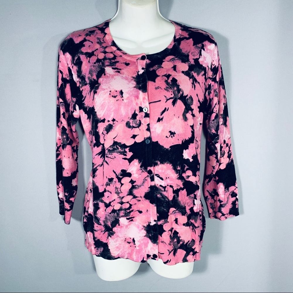 Pink/Blk Summer Sweater